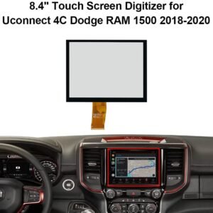 8.4″ Touch Screen Digitizer Replacement for Chrysler, Dodge, Jeep Uconnect 4C Radio Navigation LA084X01(SL)(01)